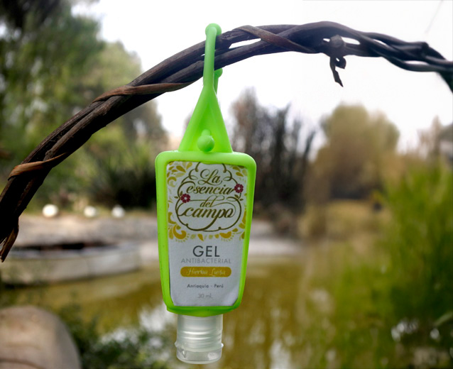 Gel Antibacterial de Hierba Luisa